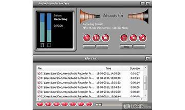 Audio Recorder for Free for Windows - Download it from Habererciyes for free